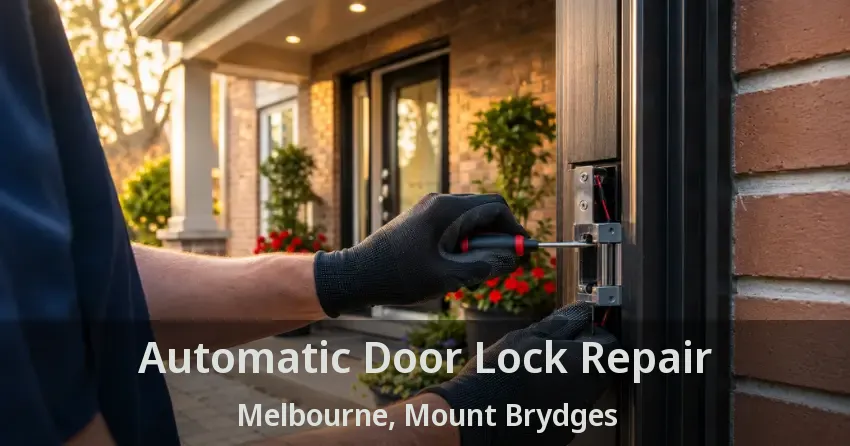 Automatic Door Lock Repair Melbourne, Mount Brydges - ON