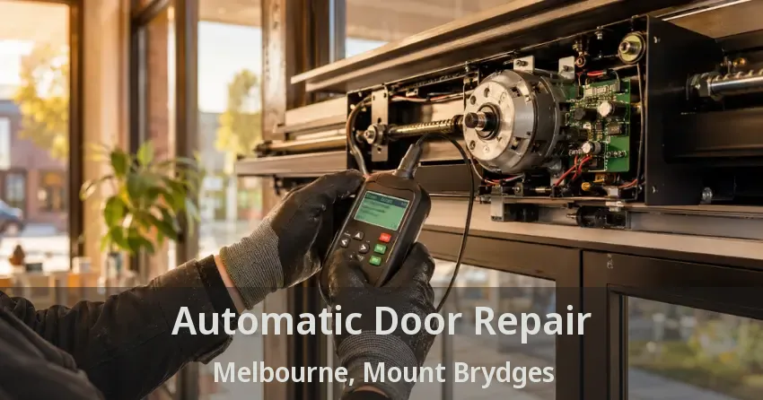 Automatic Door Repair Melbourne, Mount Brydges - ON