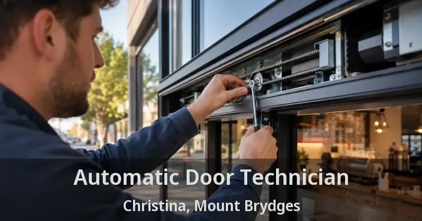 Automatic Door Technician Christina, Mount Brydges - ON