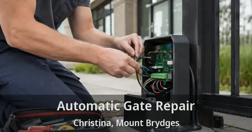 Automatic Gate Repair Christina, Mount Brydges - ON
