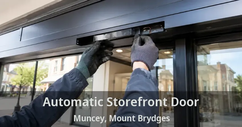 Automatic Storefront Door Muncey, Mount Brydges - ON