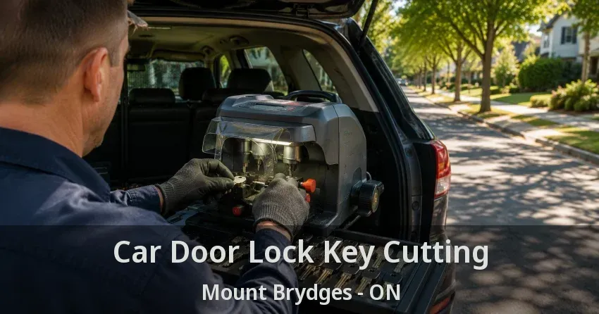 Car Door Lock Key Cutting Mount Brydges - ON