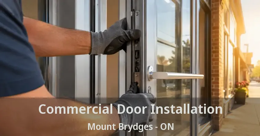 Commercial Door Installation Mount Brydges - ON