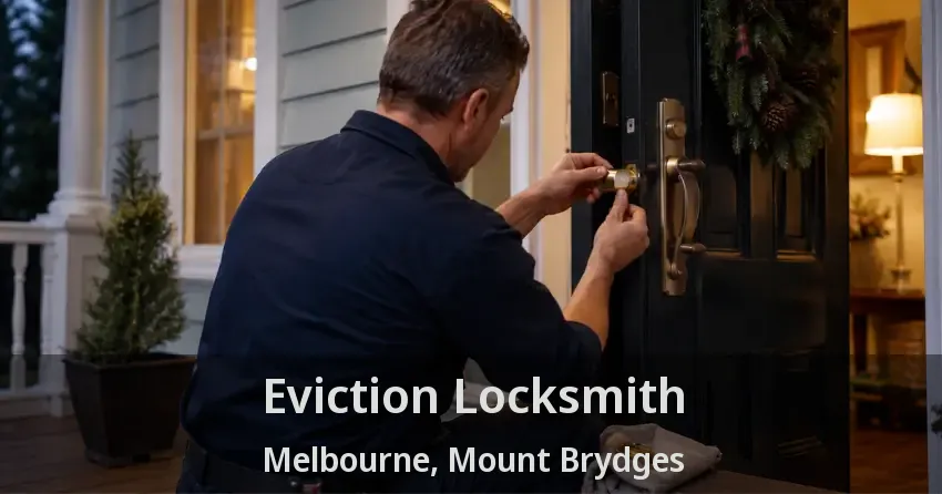 Eviction Locksmith Melbourne, Mount Brydges - ON