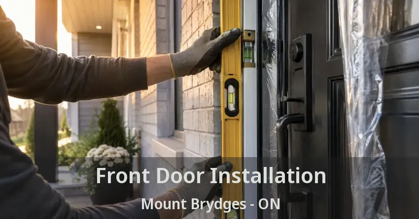 Front Door Installation Mount Brydges - ON