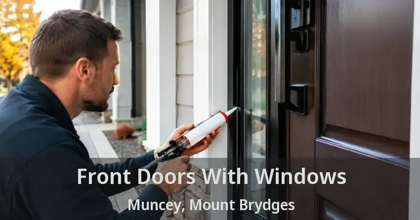 Front Doors With Windows Muncey, Mount Brydges - ON