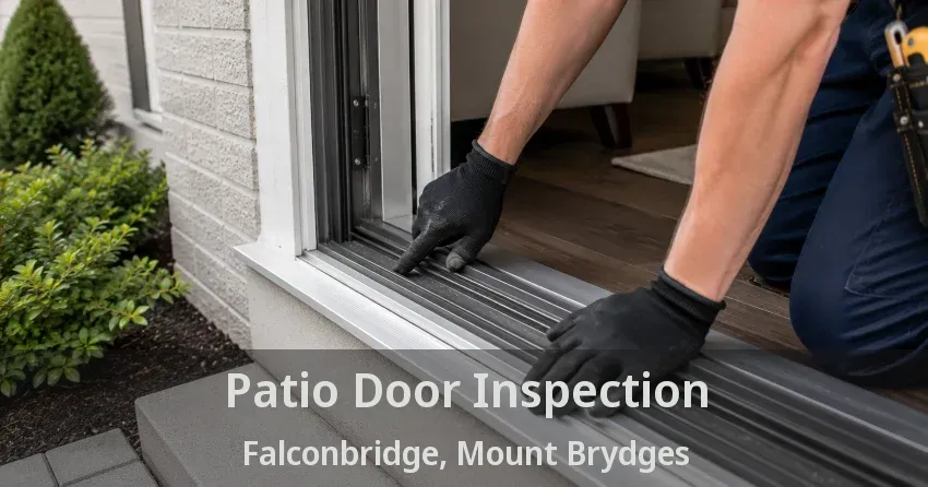 Patio Door Inspection Falconbridge, Mount Brydges - ON