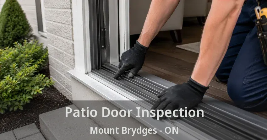 Patio Door Inspection Mount Brydges - ON
