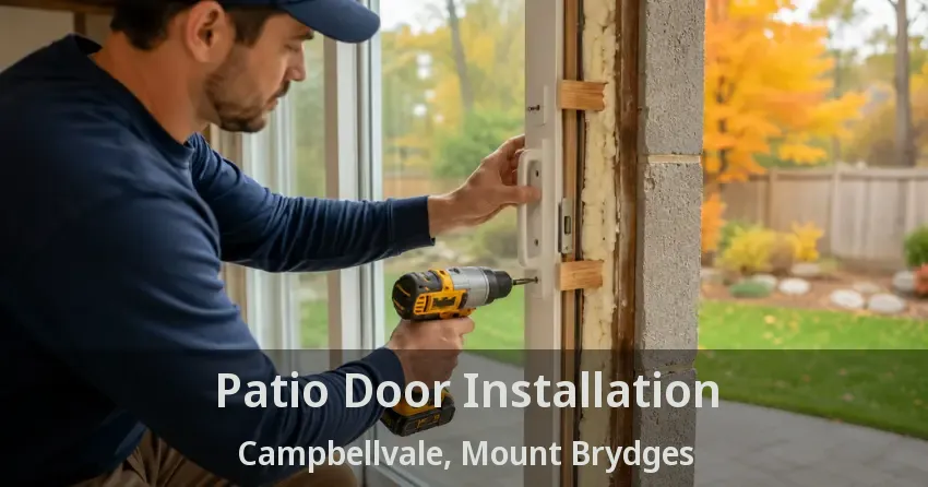 Patio Door Installation Campbellvale, Mount Brydges - ON