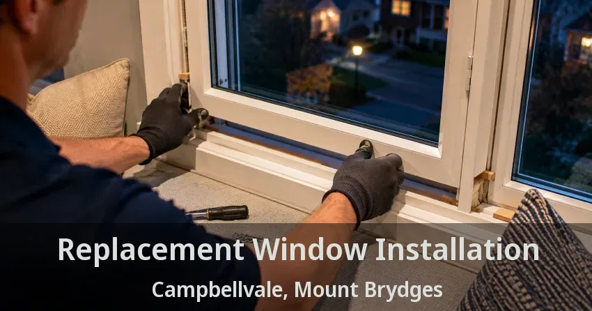 Replacement Window Installation Campbellvale, Mount Brydges - ON