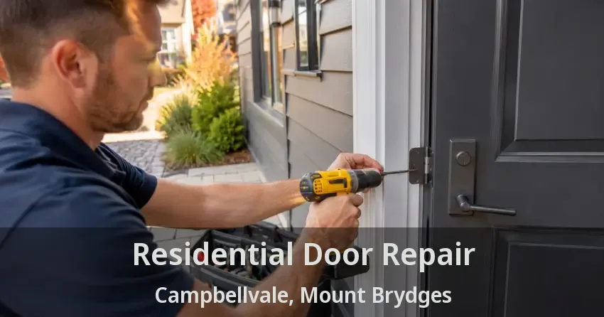 Residential Door Repair Campbellvale, Mount Brydges - ON