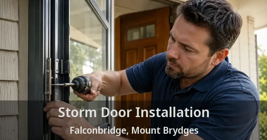 Storm Door Installation Falconbridge, Mount Brydges - ON