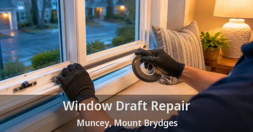 Window Draft Repair Muncey, Mount Brydges - ON
