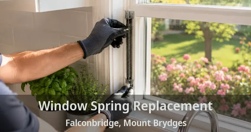 Window Spring Replacement Falconbridge, Mount Brydges - ON