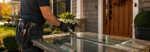 Custom Glass Panels Mount Brydges