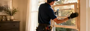 Wood Window Installation Mount Brydges