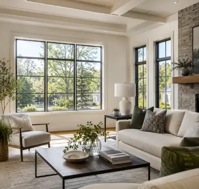 Completed interior project by Windows & Doors Mount Brydges